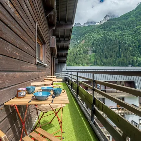 아파트 Apartment Of Charm With Terrace In Chamonix 샤모니